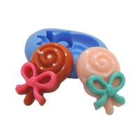 Moule en silicone sucette bonbon lollipop noeud papillon