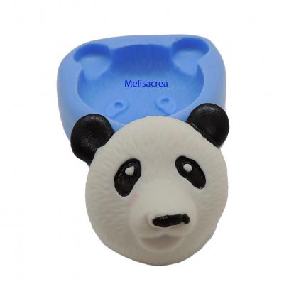 Moule silicone grande tete de panda