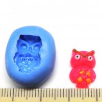 Moule silicone mini hibou mesure cm