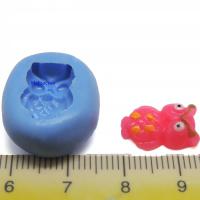 Moule silicone mini hibou mesure