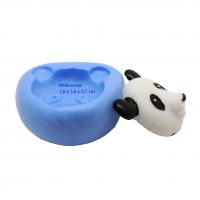 Moule silicone petite tete de panda mesure