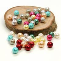 Perle en verre nacre 6mm 2 