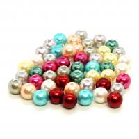 Perle en verre nacre 6mm 3 