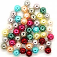Perle en verre nacre 6mm 7 