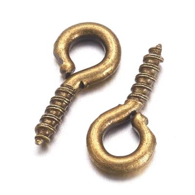 Piton a vis clou a visser 8x4x1mm bronze 1 