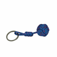 Pomme de touline bleu a points rouge 2 