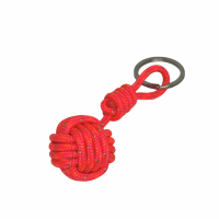 Pomme de touline multicolore rose fluo dore porte cles marin 1 