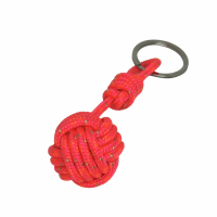 Pomme de touline multicolore rose fluo dore porte cles marin 2 