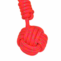 Pomme de touline multicolore rose fluo dore porte cles marin 9 