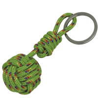 Pomme de touline noeud marin vert kaki clair jaune orange rouge violet 3 1 