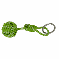 Pomme de touline porte cles marin vert et blanc 3 photoroom