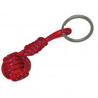 Porte cles pomme de touline rouge bleu rose 4 1 