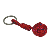 Porte cles pomme de touline rouge bleu rose 5 1 