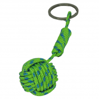 Porte cles pomme de touline vert et bleu 1 1 