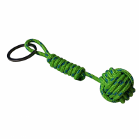 Porte cles pomme de touline vert et bleu 8 