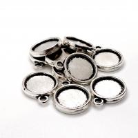 Support cabochon argente recto verso pendentif boucles d oreilles 4 